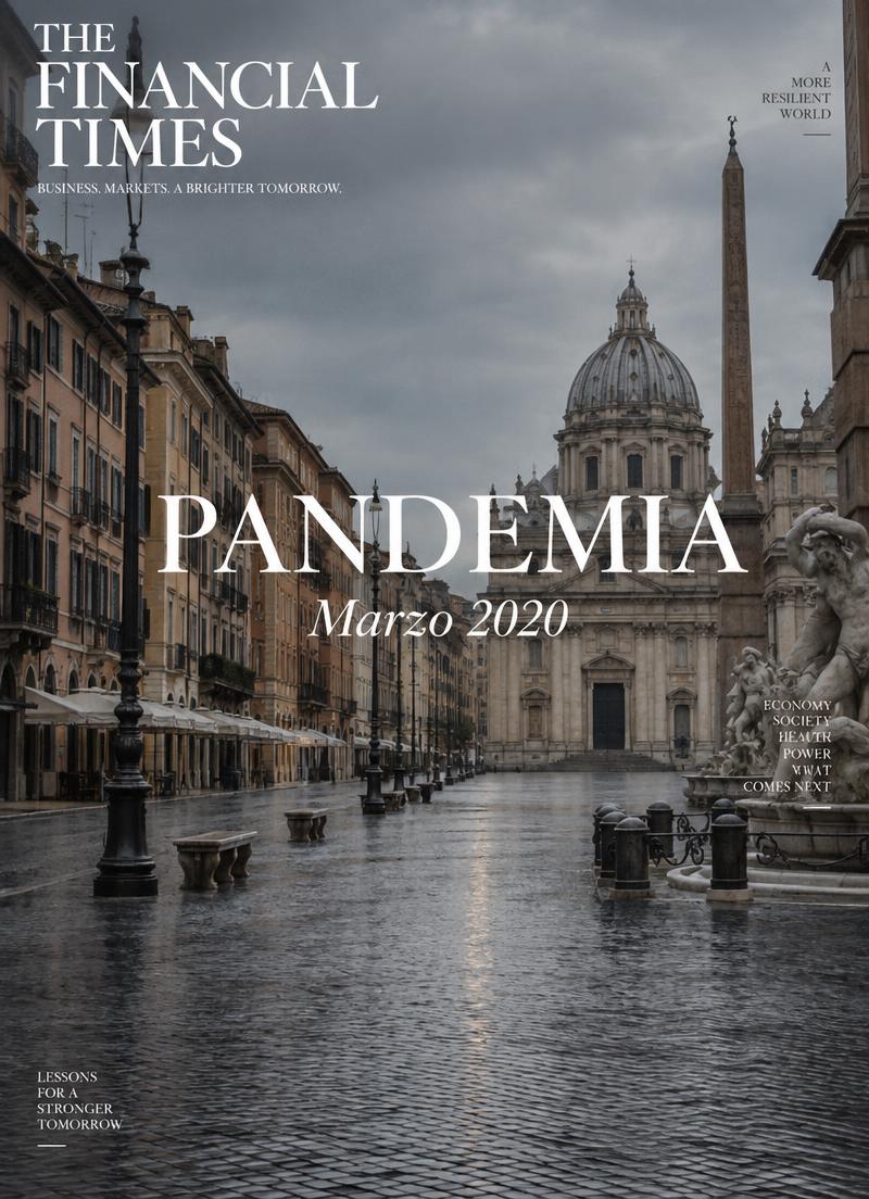 Pandemia — il crollo di marzo — anno 2020